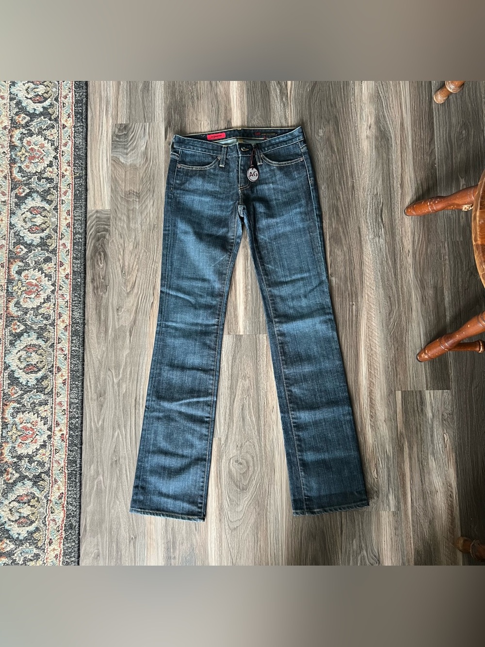 Ag Adriano Goldschmied Dark Blue Bootcut Jeans